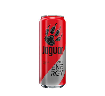 Напиток энергетический Jaguar CULT Energy ягодный вкус, газированный, 0,45л